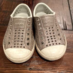 Sparkly Native Shoes Toddler 5